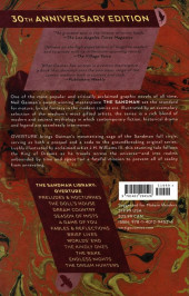 Verso de The sandman 30th Anniversary Edition -INT- Overture