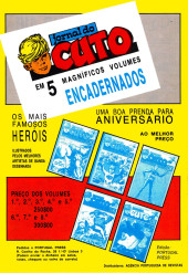 Verso de Flash Gordon, As Grandes Aventuras de -11- Retorno à velha civilização