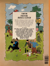 Verso de Tintin (en langues régionales) -12Gallois- Trysor Rhaca Goch