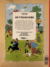 Verso de Tintin (en langues régionales) -7Cornish- An Ynys Dhu