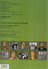 Verso de Blake et Mortimer (Les Aventures de) -14a2006- La Machination Voronov