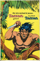 Verso de Tarzan (3e Série - Sagédition) (Géant) -Rec22- Album Fantaisies n° 5 (Super Tarzan (7e Série Sagédition) n° 48 et Tarzan Géant n° 61)