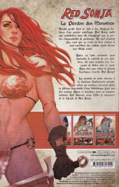 Verso de Red Sonja (Gail Simone-Walter Geovani) -3- Le pardon des monstres