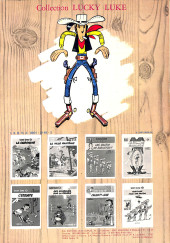 Verso de Lucky Luke -9b1977'- Des rails sur la prairie