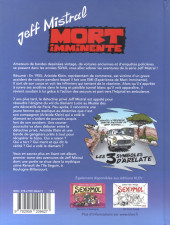 Verso de Jeff Mistral -1- Mort imminente