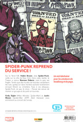 Verso de Spider-Punk -1TL- Tête d'affiche