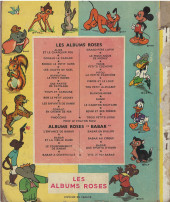 Verso de Les albums Roses (Hachette) -13a1953- Trois petits cochons