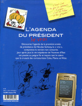 Verso de L'agenda du président le vrai - Tome '