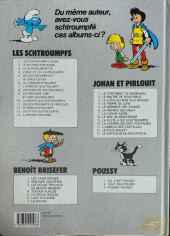 Verso de Johan et Pirlouit -2c1993- Le maître de Roucybeuf