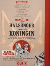 Verso de Blake en Mortimer (Illegale uitgaven) -10TL d- Het halssnoer van de koningin