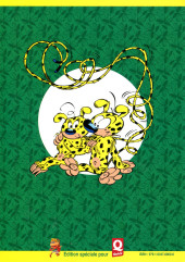 Verso de Marsupilami -27Pub2023- Coeur d'étoile