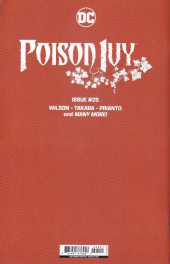 Verso de Poison Ivy (2022) -25VC2- Issue #25