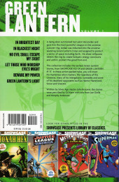 Verso de Showcase presents: Green Lantern (2005) -INT01- Green Lantern volume 1