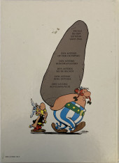 Verso de Astérix (en langues étrangères) -4- Den Astérix als Gladiateur