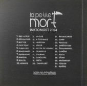 Verso de La petite Mort -HS3- Inktomort 2024