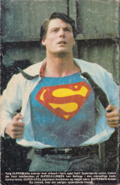 Verso de Superman III (en danois) - Superman III