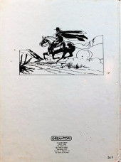 Verso de Zorro Géant (Greantori) -HS- Zorro Collection n°1