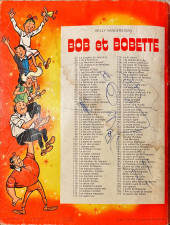 Verso de Bob et Bobette (3e Série Rouge) -107a1980- Le rayon magique