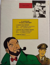 Verso de Blake e Mortimer (en italien) -4a1980- Il Marchio Giallo