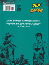 Verso de Tex & Zagor (Epicenter - 2022) -1- Bandera