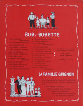 Verso de Bob et Bobette (2e Série Rouge) -16b1960- L'aigrefin d'acier