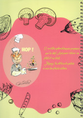 Verso de (AUT) Gilson, Bruno - Les recettes coquines du chef Louis