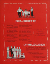 Verso de Bob et Bobette (2e Série Rouge) -15a1960- Le semeur de joujoux