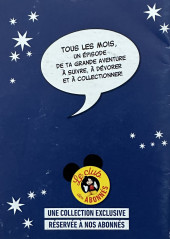 Verso de À la recherche de la pierre zodiacale (Supplément Abonnés du Journal de Mickey) -5- Mode et Astro