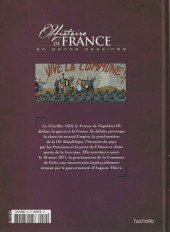 Verso de Histoire de France en bande dessinée -44a2024- La commune de Paris, la semaine sanglante 18 mars-28 mai 1871