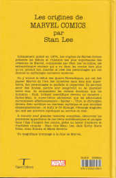 Verso de Les origines de Marvel Comics par Stan Lee -0- Les Origines de Marvel Comics par Stan Lee