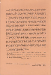 Verso de L'Épopée fantastique des dieux hindous dans le théâtre d'ombre javanais : Manikmaya