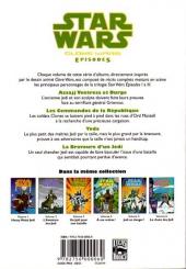 Verso de Star Wars - Clone Wars Episodes -3- Un Jedi pour une bataille