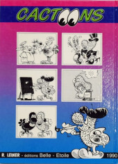 Verso de Cactoons - Tome 1