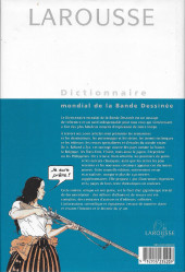 Verso de (DOC) Encyclopédies diverses -1998- Dictionnaire mondial de la Bande Dessinée