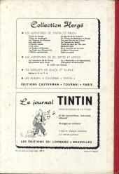 Verso de (Recueil) Tintin (Album du journal - Édition belge) -40- Tome 40