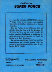 Verso de Super Force (Collection) -7- Numéro 7