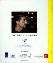 Verso de Voyage fantastique avec... Patrice Garcia