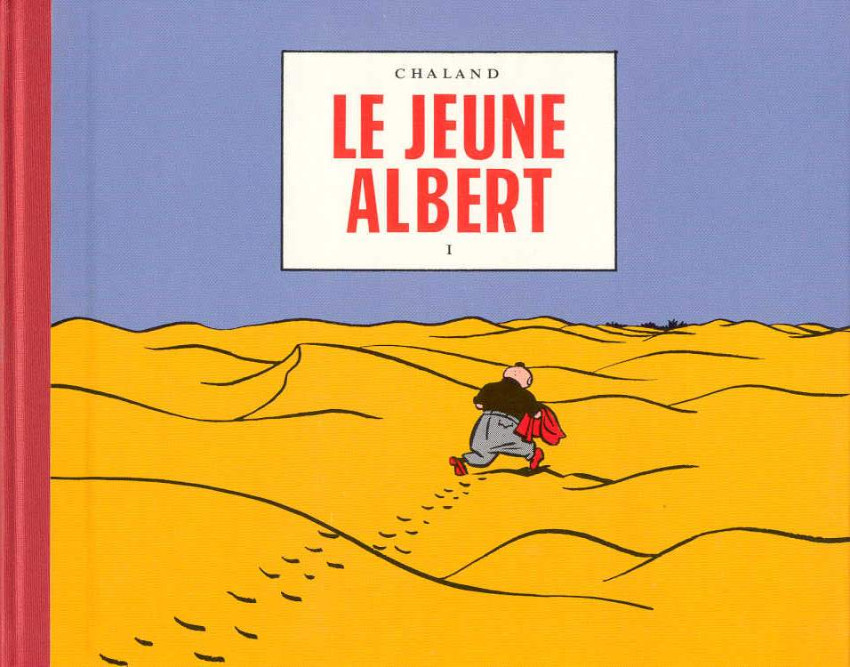 Sold at Auction: Yves Chaland, CHALAND Yves (1957 - 1990)  Le Jeune Albert  à l'imprimerie . Tirage sérigraphique du carton pour le calendrier 1986  aux Editions C