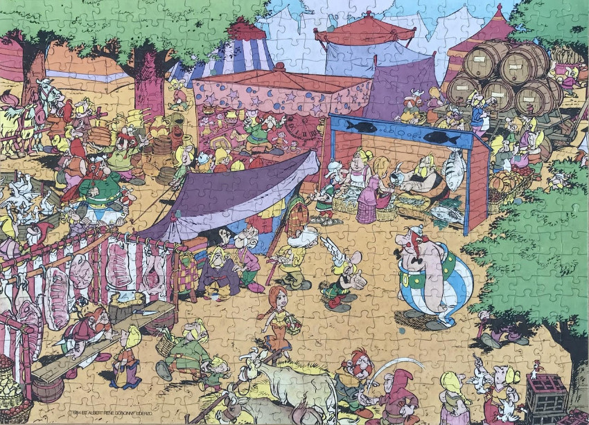 Ravensburger - Puzzle 1000 Pièces Festin de gaulois - Astérix