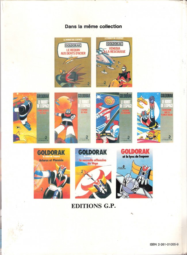 GOLDORAK, LE ROBOT DE L'ESPACE. LA NOUVELLE OFFENSIVE DE VEGA - COLLECTIF -  1982