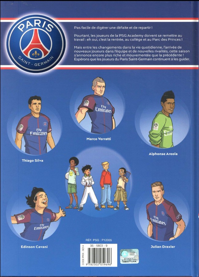 PSG academy tome 1