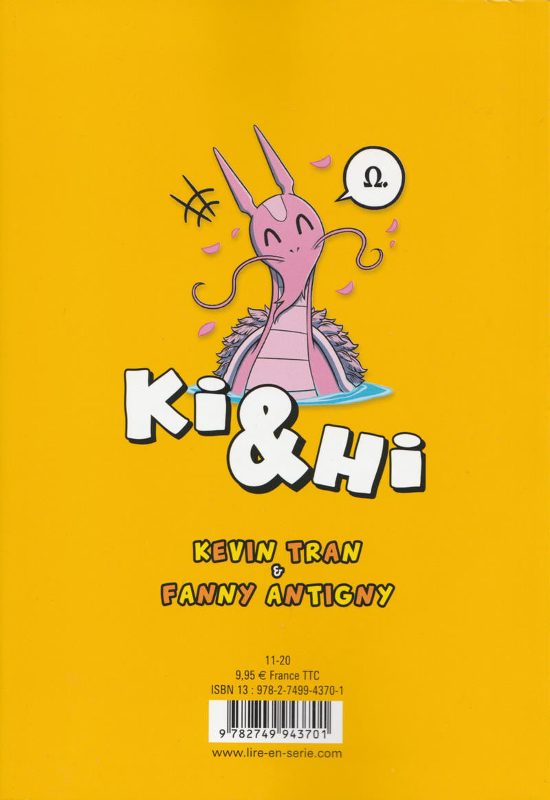 Sortie du tome 3 de Ki & Hi, le manga de Kevin Tran (Le Rire Jaune